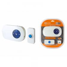 Звонок беспроводной на батарейках ЗББ-11/6-МP3 (загрузка MP3, кнопка IP44, 3х1,5В АА, 300 метров) TDM, цена за 1 шт