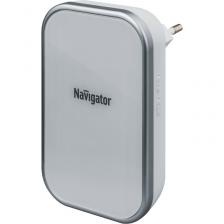 Звонок электрический Navigator 80 506 NDB-D-AC03-1V1-WH, цена за 1 шт. – фото 1
