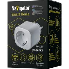 Розетка Navigator 14 555 NSH-ST-01-WiFi, цена за 1 шт.
