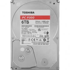 Жесткий диск Toshiba P300 HDWD260UZSVA, 6ТБ, HDD, SATA III, 3.5"