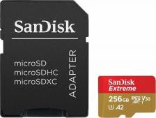 Карта памяти micro SDXC SanDisk 256Gb Extreme SDSQXA1-256G-GN6MA