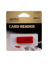 Карт-ридер Perfeo Card Reader Micro SD PF-VI-R023 Red PF_С3795