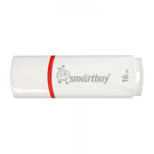 USB Flash Drive SmartBuy Crown USB 2.0 16 ГБ, белый