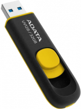 Флеш-накопитель ADATA 32Gb USB3.2 AUV128-32G-RBY (желто-черный)