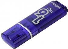 Флешка SmartBuy Glossy series USB 16GB Dark Blue
