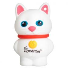Флешка Smartbuy Catty Котенок 8Gb белый