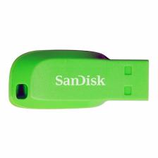 USB Flash накопитель 64GB SanDisk Cruzer Blade (SDCZ50C-064G-B35GE) USB 2.0 Зеленый