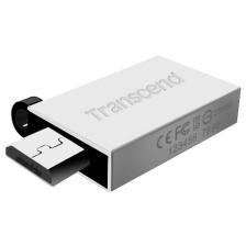 USB Flash накопитель 16GB Transcend JetFlash 380S (TS16GJF380S) USB 2.0 + microUSB (OTG) Серебристый – фото 1 USB Flash накопитель 16GB Transcend JetFlash 380S (TS16GJF380S) USB 2.0 + microUSB (OTG) Серебристый – фото 1