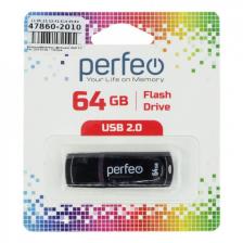 USB-накопитель (флешка) Perfeo C09 64Gb (USB 2.0), черный