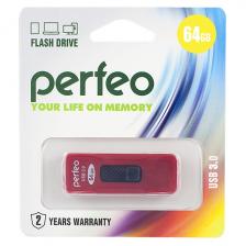 USB Флеш-накопитель Perfeo S05 64 ГБ, красный – фото 2