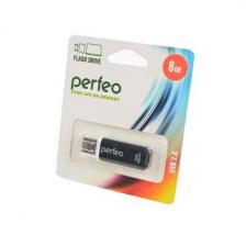 Носитель информации PERFEO PF-C13B008 USB 8GB черный BL1