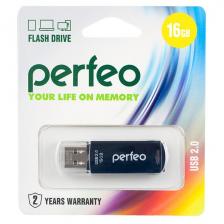 USB Flash PERFEO PF-C06B016 USB 16GB черный BL1