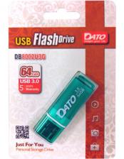 Флешка Dato DB8002U3 64Gb USB 3.0 Green (DB8002U3G-64G)