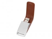 USB Флеш-накопитель "Vigo" 16 ГБ, коричневый, серебристый – фото 1
