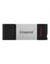 Флешка Kingston 64Gb DataTraveler 80 (DT80/64GB) USB3.0 черный