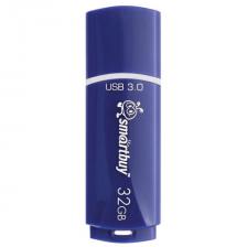 Флеш-диск 32 GB SMARTBUY Crown USB 3.0, синий, SB32GBCRW-Bl