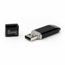 USB Flash накопитель 4GB Smartbuy Quartz series (SB4GBQZ-K) USB 2.0 черный – фото 2