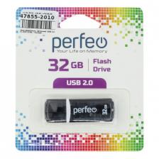 USB-накопитель (флешка) Perfeo C02 32Gb (USB 2.0), черный