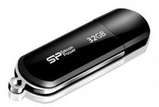 Флешка Silicon Power LuxMini 322 USB 2.0 SP032GBUF2322V1K 32Gb Черная