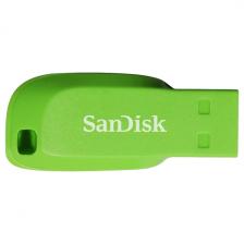 Флешка Sandisk Cruzer Blade SDCZ50C-032G-B35GE 32Gb Зеленая