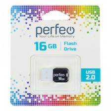 USB-накопитель (флешка) Perfeo M02 16Gb (USB 2.0), белый