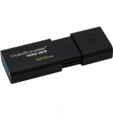 128Gb Kingston 100 G3 (DT100G3/128GB), USB3.0, Black, RTL – фото 1