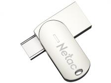 Флешка Netac U785С, 32Gb, USB 3.0/USB Type-C, Серебристый NT03U785C-032G-30PN Флешка Netac U785С, 32Gb, USB 3.0/USB Type-C, Серебристый NT03U785C-032G-30PN