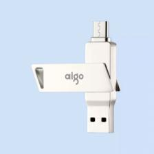 USB-Flash-накопитель Xiaomi Aigo Patriot Dual Interface Metal U Disk Type-C-USB 256GB (U350) – фото 2