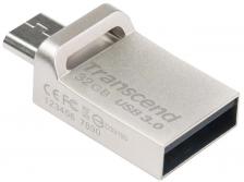 USB Флеш-накопитель Transcend Флеш-накопитель JetFlash 880 Silver Plating 32GB USB Флеш-накопитель Transcend Флеш-накопитель JetFlash 880 Silver Plating 32GB