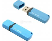 Флешка Qumo Optiva 8Gb, USB 2.0, Синий QM8GUD-OP2-blue Флешка Qumo Optiva 8Gb, USB 2.0, Синий QM8GUD-OP2-blue