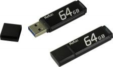 USB Флеш-накопитель Netac U351 NT03U351N-064G-30BK 64 ГБ, черный