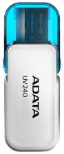 Флешка A-Data 16Gb UV240 (AUV240-16G-RWH) USB2.0 White