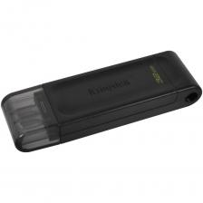 USB Flash накопитель 32GB Kingston DataTraveler 70 (DT70/32GB) USB Type C Черный – фото 1