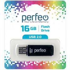 Носитель информации PERFEO PF-C06B016 USB 16GB черный BL1 – фото 1