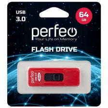 USB Флеш-накопитель Perfeo S05 64 ГБ, красный