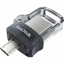 USB Flash накопитель 32GB SanDisk Ultra Dual Drive m3.0 (SDDD3-032G-G46) USB 3.0 + microUSB (OTG) Черный USB Flash накопитель 32GB SanDisk Ultra Dual Drive m3.0 (SDDD3-032G-G46) USB 3.0 + microUSB (OTG) Черный