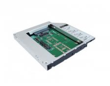 Переходник Optibay AgeStar SMNF2S для установки в ноутбук/моноблок SSD/HDD SATA/ mSATA/ M.2 вместо DVD-привода (12,7mm) SMNF2S Переходник Optibay AgeStar SMNF2S для установки в ноутбук/моноблок SSD/HDD SATA/ mSATA/ M.2 вместо DVD-привода (12,7mm) SMNF2S