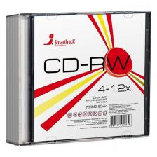 Диск SMART TRACK CD-RW 80min 4-12x SL-5 (5шт.)