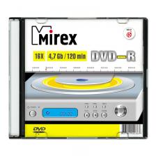 Диск DVD-R Mirex 4.7 ГБ 16x slim box UL130003A1S