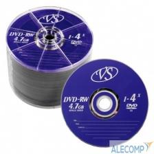 Диски VS DVD-RW 4,7 GB 4x Bulk/50