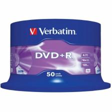 Диск DVD+R Verbatim 4.7ГБ 16x DataLifePlus 43550