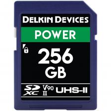 Карта памяти Delkin Devices 256GB SDXC Power UHS-II 300/250 MB/s 2000x DDSDG2000256