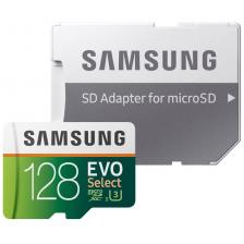 Карта памяти Samsung 512GB 100MB/s MicroSDXC Evo Select Memory Card with Adapter (MB-ME512H)