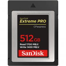 Карта памяти SanDisk Cfexpress B 512GB Extreme PRO 1700/1400 MB/s SDCFE-512G-GN4NN