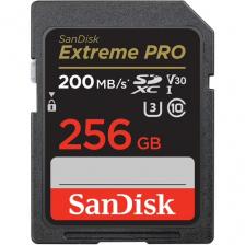 Карта памяти SanDisk 256GB Extreme Pro UHS-I SDXC 200MB/s SDSDXXD-256G-GN4IN