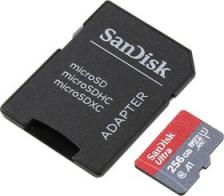 Карта памяти Sandisk ULTRA microSDXC 256 ГБ