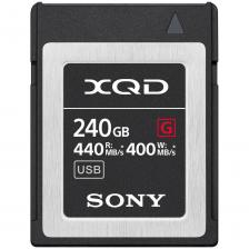 Карта памяти Sony XQD 240GB G серия 440/400 MB/s QD-G240F
