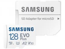 Карта памяти 128Gb - Samsung Micro Secure Digital XC Evo Plus Class 10 MB-MC128KA/RU с переходником под SD Карта памяти 128Gb - Samsung Micro Secure Digital XC Evo Plus Class 10 MB-MC128KA/RU с переходником под SD