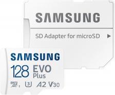 Карта памяти MicroSD Samsung EVO Plus 128Gb Class10 White (MB-MC128KA/RU) – фото 3