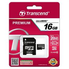 MicroSD 16GB Transcend Class10 UHS-I 300S 95Mb/s
